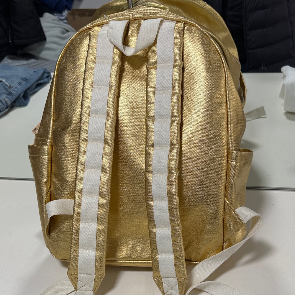 KANE BACKPACK STATE Metallic Gold Backpack BNWT - Picture 7 of 9